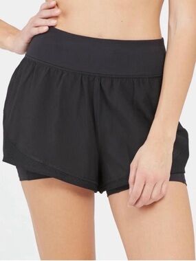 SPANX Get Moving Shorts Black Size M